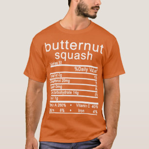 T-shirt courge de butternut valeur nutritive Action de gr