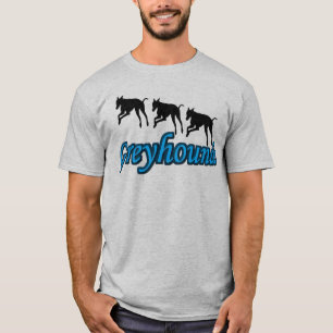 T-shirt Courir Greyhound Trio Silhouettes
