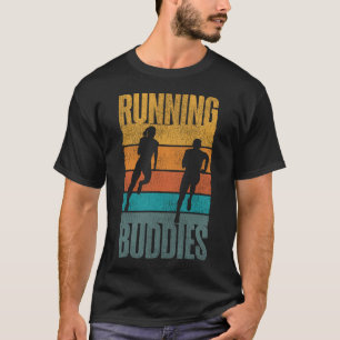 T-shirt Courir Jogging Courir Des Éminents Amis Besties