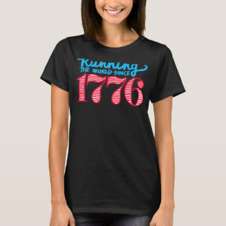 T-shirt Courir le monde depuis 1776 - USA Patriotic