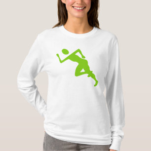 T-shirt Courir - Martian Green