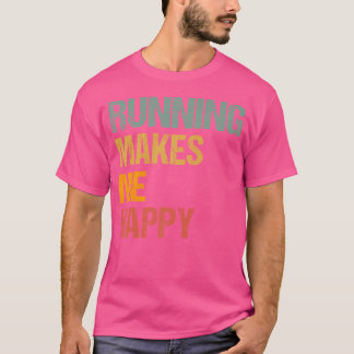 T-shirt Courir Me Rend Heureux D'Avoir Un Coach De Joueur