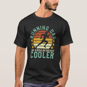 T-shirt Courir papa Funny Marathon Runner Fête des Pères