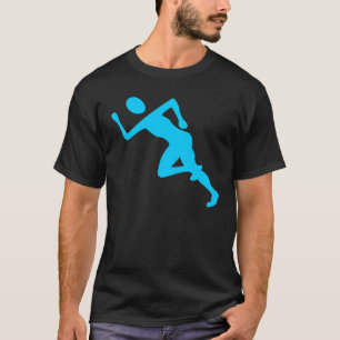 T-shirt Courir - Sky Blue