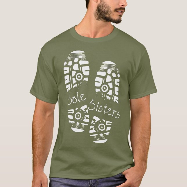 T-shirt Courir Sole Sisters Ladies Marathon Race Day (Devant)