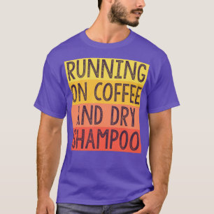 T-shirt Courir Sur Café Et Shampooing Sec 3