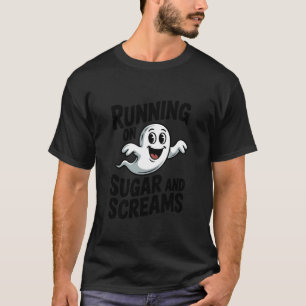 T-shirt Courir sur du Sucre et des Cris de Fantôme Mignon