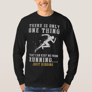 T-shirt Courir sur le rire - Embrassez la bande humoristiq
