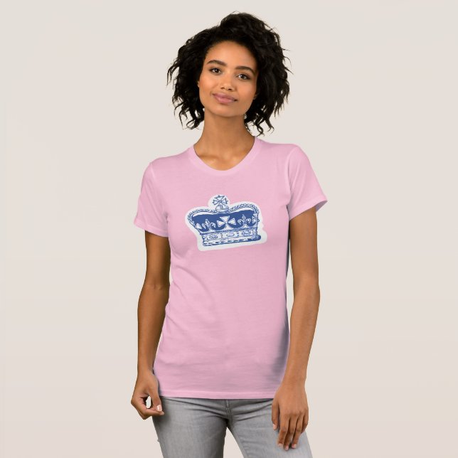 T-shirt Couronne bleue (Devant entier)