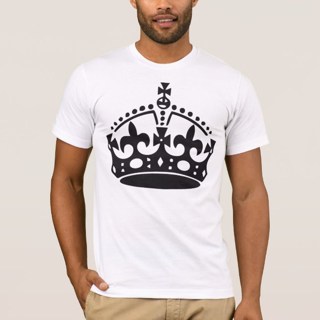 T-shirt Couronne britannique royale (Devant)