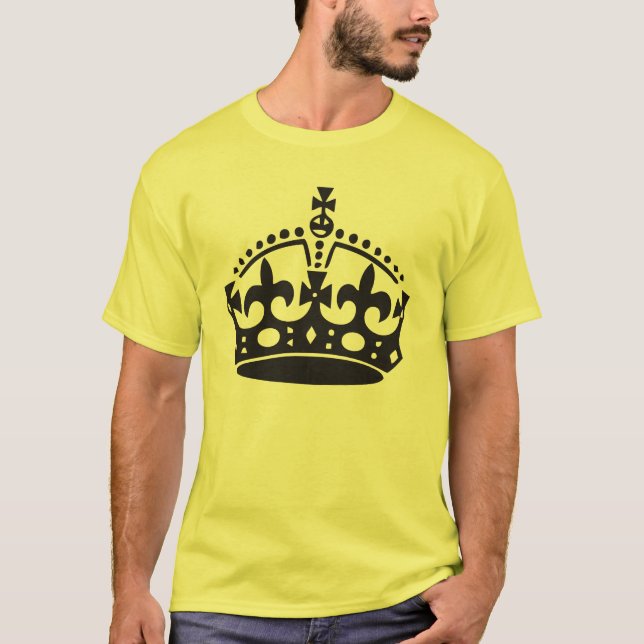 T-shirt Couronne britannique royale (Devant)