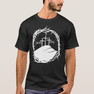T-shirt Couronne chrétienne des épines Jésus chrétien - Ch