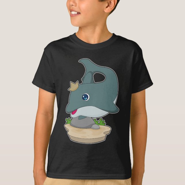 T-shirt Couronne dauphin (Devant)