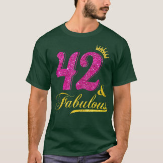 T-shirt Couronne de diamant 42 et fabuleuse pour femmes Jo