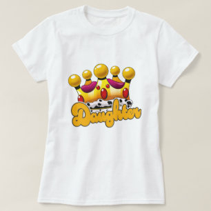 T-shirt Couronne de la fille Kings