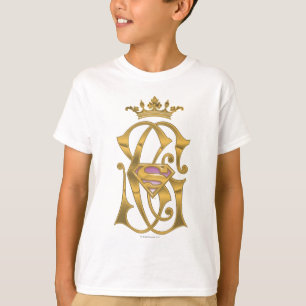 T-shirt Couronne d'or Supergirl