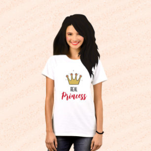 T-shirt Couronne dorée