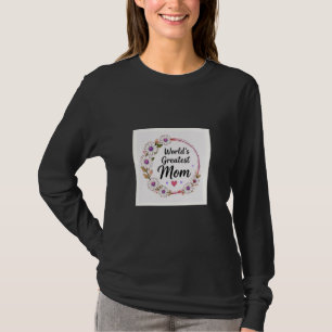 T-shirt Couronne florale de marguerite de la plus grande m