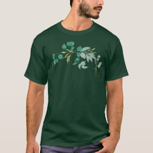 T-shirt Couronne florale de mariage I Bouquet de mariée st