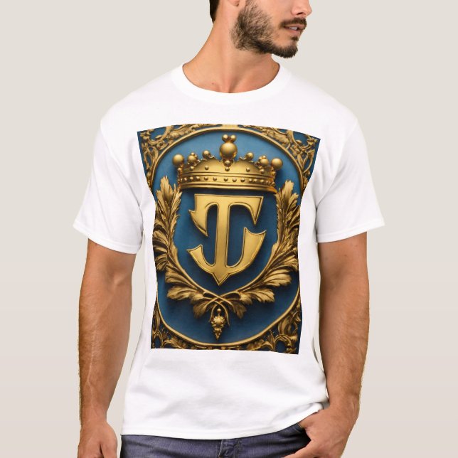 T-shirt Couronne Golden JG (Devant)