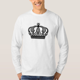 T-shirt couronne noire