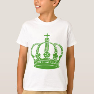 T-shirt Couronne royale 02 - Avocado Green