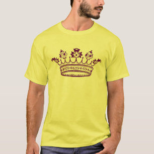 T-shirt Couronne royale pourpre
