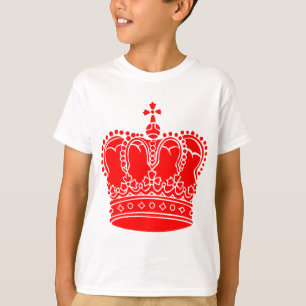 T-shirt Couronne royale - Rouge
