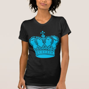 T-shirt Couronne royale - Sky