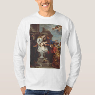 T-shirt Couronnement de sainte Rosalie par Antoine van Dyc