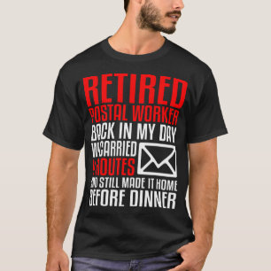 T-shirt Courrier amusant pour les employés de la poste