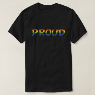 T-shirt Courrier arc-en-ciel