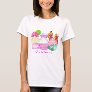 T-shirt COURROIE de spaghetti MIGNONNE d'amant d'été et 