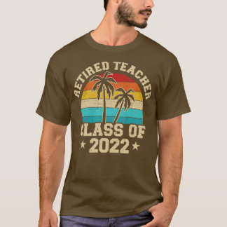 T-shirt Cours d'enseignant à la retraite de 2022