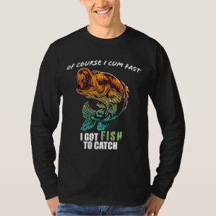 T-shirt Cours I Com Rapide J'Ai Du Poisson À Capturer