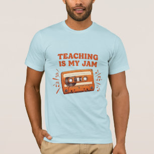 T-shirt Cours Magnifique Cassette Audio Rétro