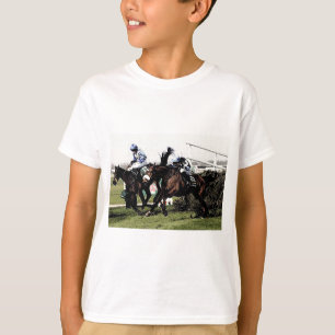 T-shirt Course à cheval