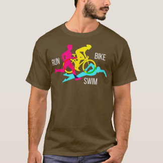 T-shirt Course à vélo de natation Triathlon Sports Athlète
