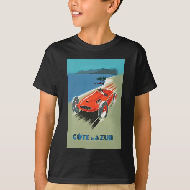 T-shirt Course automatique vintage (Devant)