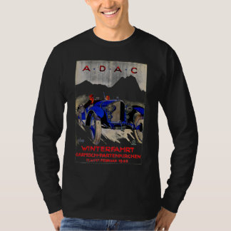 T-shirt Course automobile allemande ADAC ~ Publicité autom