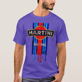 T-shirt Course automobile Vintage Martini