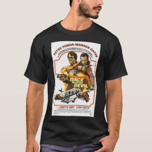 T-shirt Course Avec Le Diable Poster De Film Essential T-S