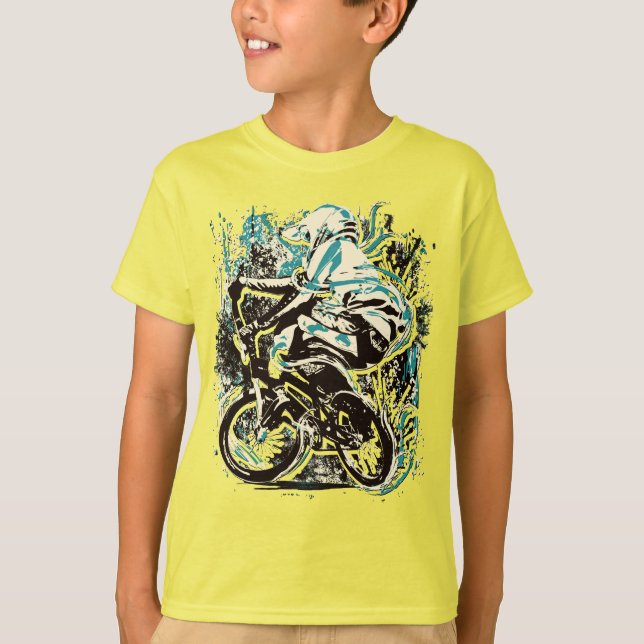 T-shirt Course Bmx - Course BMX (Devant)