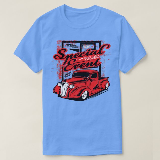 T-shirt Course de camions en Amérique (Design devant)