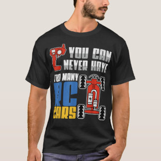 T-shirt Course de contrôle à distance de voiture RC 