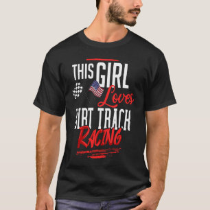 T-shirt Course de Dirt Track Course de Sprint Car 1