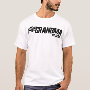 T-shirt Course de grand-mère de l'équipage Pit Anniversair