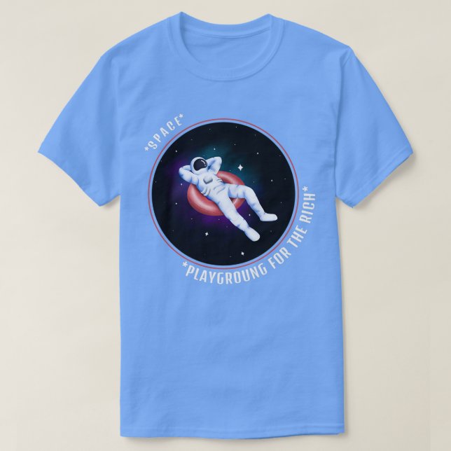 T-shirt Course de l'espace antitravail (Design devant)