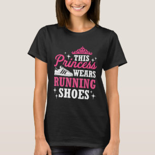 T-shirt Course de marathon R de la Princesse Chemise pour