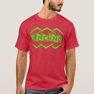 T-shirt Course de motoneige Graphique Dirt Track Course T